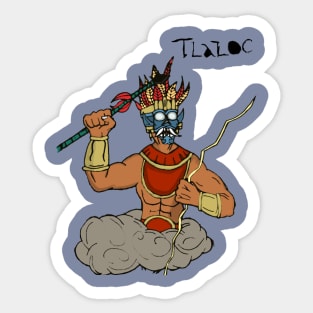 Tlaloc el dios de la lluvia Sticker